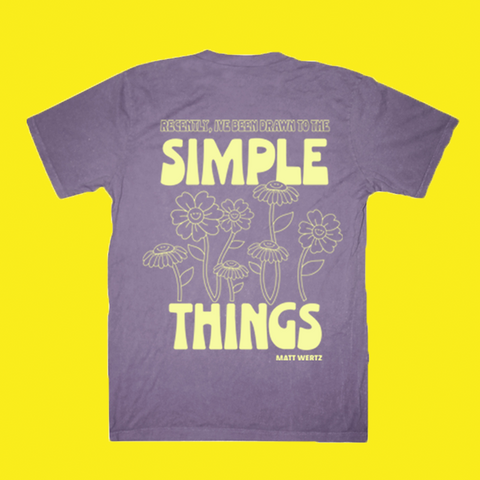 Recently Simple Things Shirt - Lavender