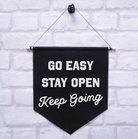 'KEEP GOING' Banner