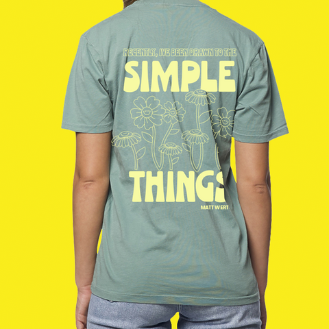 Recently Simple Things Shirt - Green